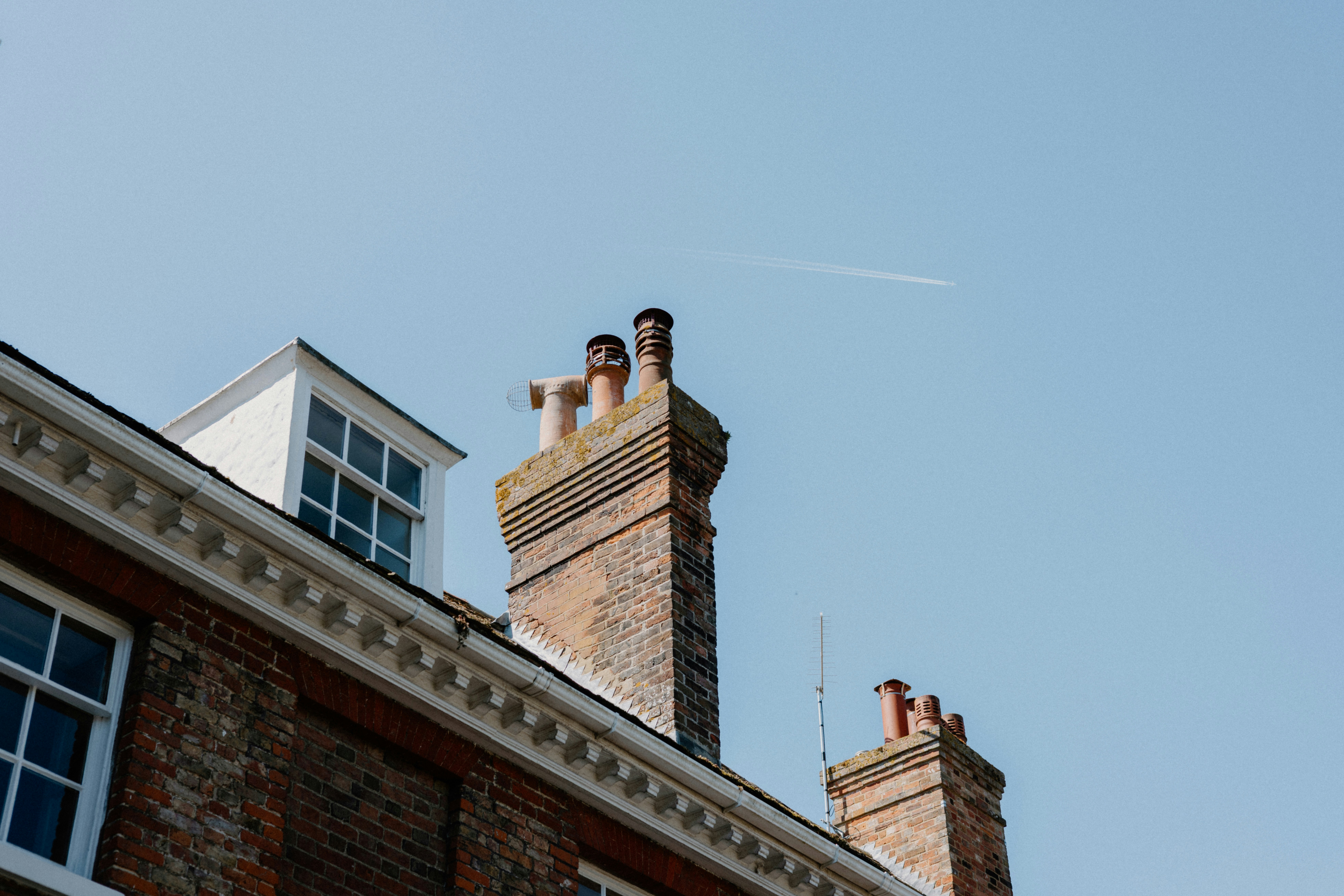Professional chimney cleaning service